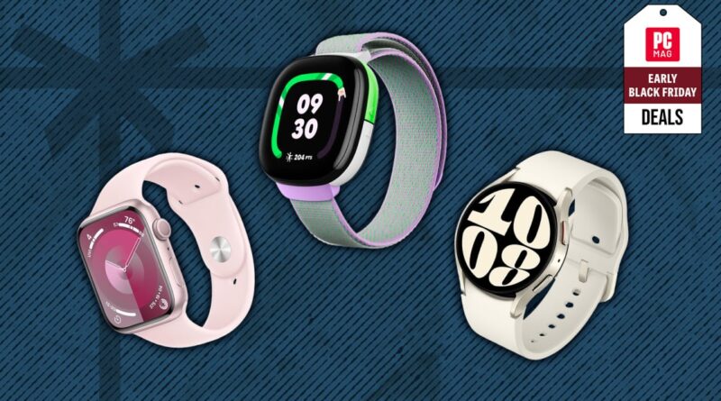 The Best Early Black Friday Deals on Smartwatches & Fitness Trackers